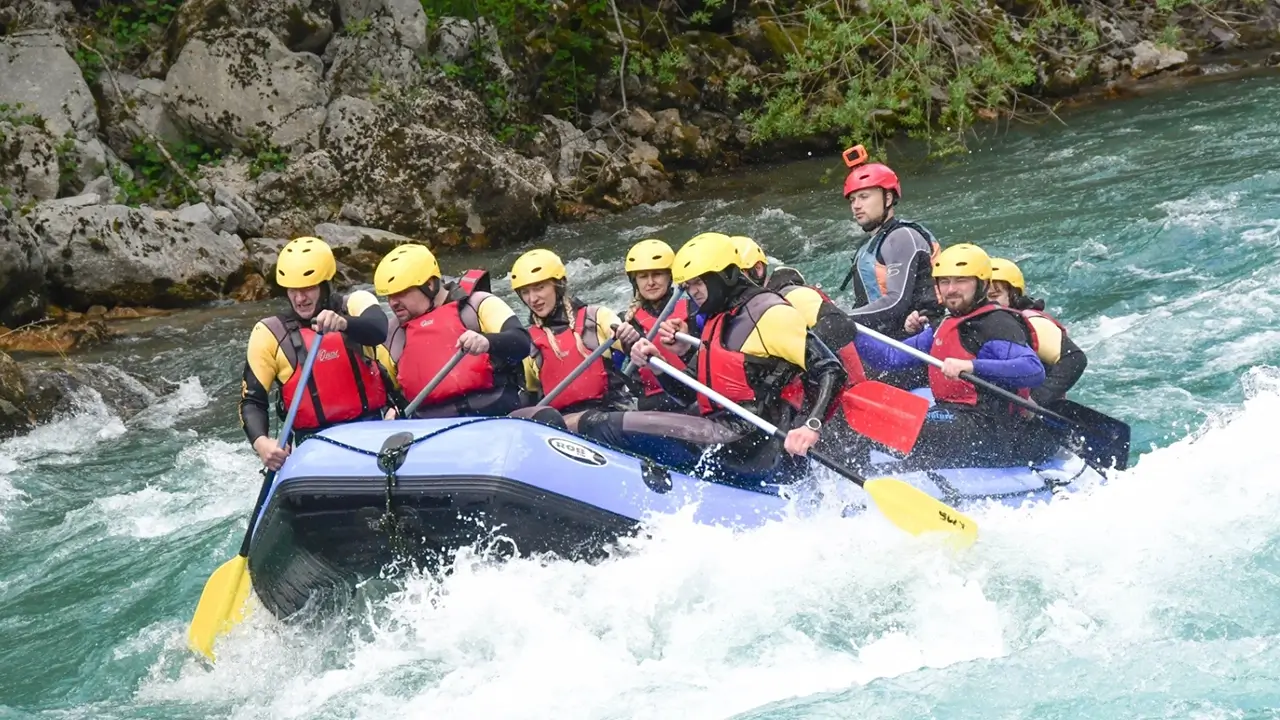 Regional rafting route access
